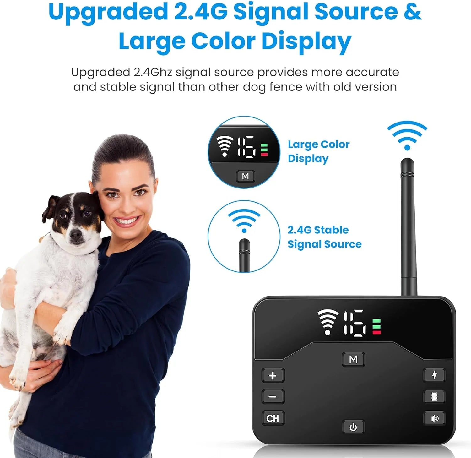 Wireless Dog Fence with Remote Training Collar - Ai - TechWorld