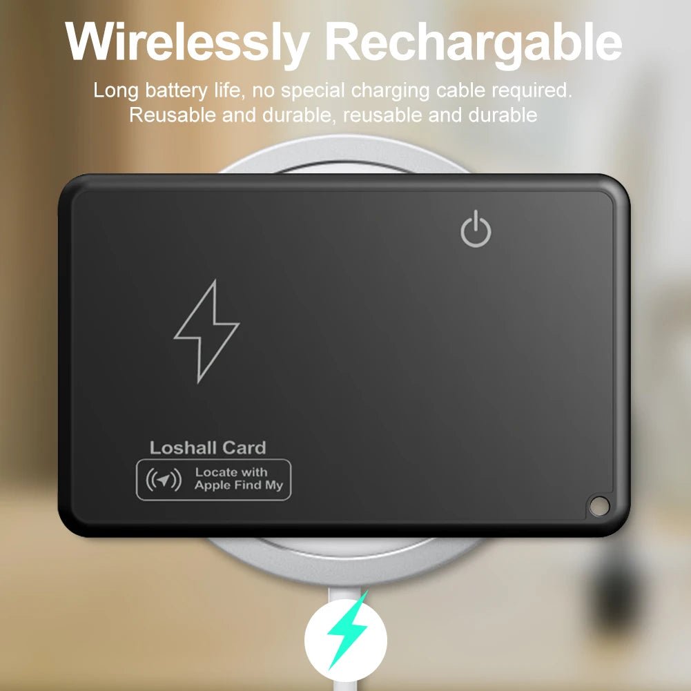 Wireless Smart Tracker Card For Luggage, Passport – Works with Apple Find My App - Ai - TechWorld