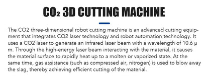 Without Burrs BK - M500L - 20ia Semiconductors Graphene CO2 3D Robot Laser Cutting Machine - Ai - TechWorld