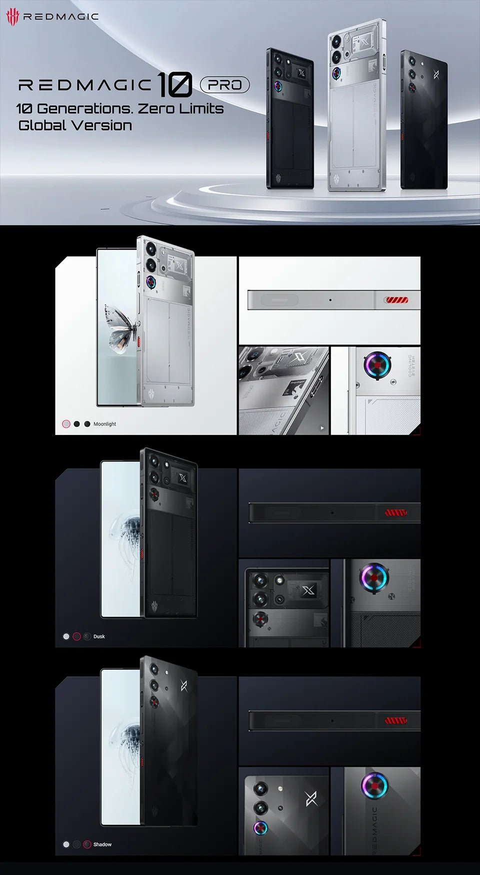 RedMagic 10 Pro 5G Gaming Phone: Snapdragon 8 Elite, 50MP Camera, 7050mAh 80W Charge Ai-TechWorld
