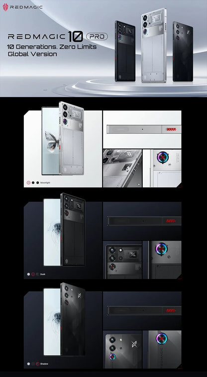 RedMagic 10 Pro 5G Gaming Phone: Snapdragon 8 Elite, 50MP Camera, 7050mAh 80W Charge Ai-TechWorld