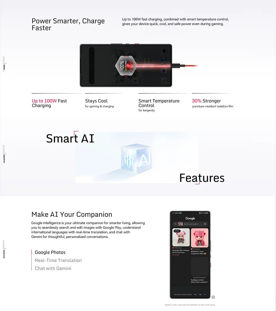 RedMagic 10 Pro 5G Gaming Phone: Snapdragon 8 Elite, 50MP Camera, 7050mAh 80W Charge Ai-TechWorld