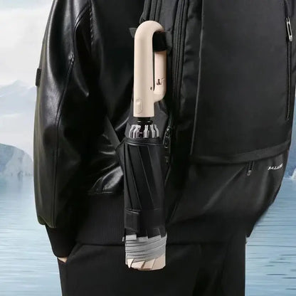 Xiaomi 126cm Extra Large Umbrella Wind - resistant Rain - resistant Dual - purpose UV - resistant Fully Automatic Ring - buckle Umbrella - Ai - TechWorld