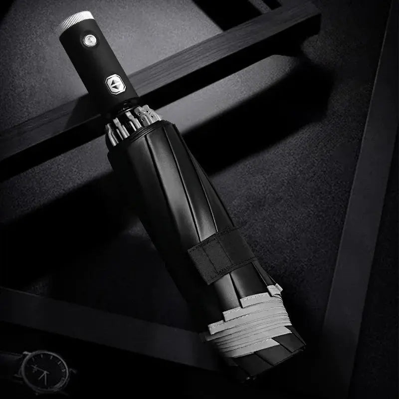 Xiaomi 126cm Extra Large Umbrella Wind - resistant Rain - resistant Dual - purpose UV - resistant Fully Automatic Ring - buckle Umbrella - Ai - TechWorld