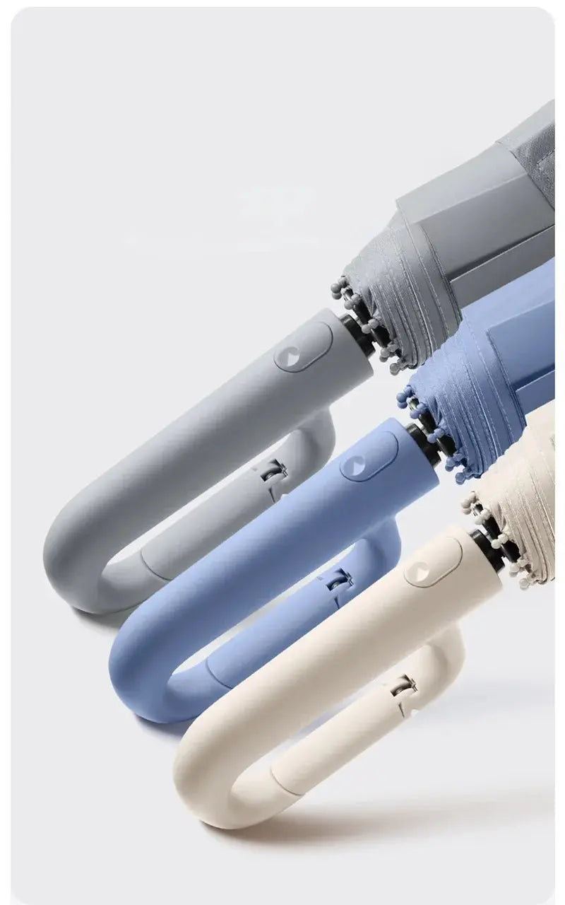 Xiaomi 126cm Extra Large Umbrella Wind - resistant Rain - resistant Dual - purpose UV - resistant Fully Automatic Ring - buckle Umbrella - Ai - TechWorld
