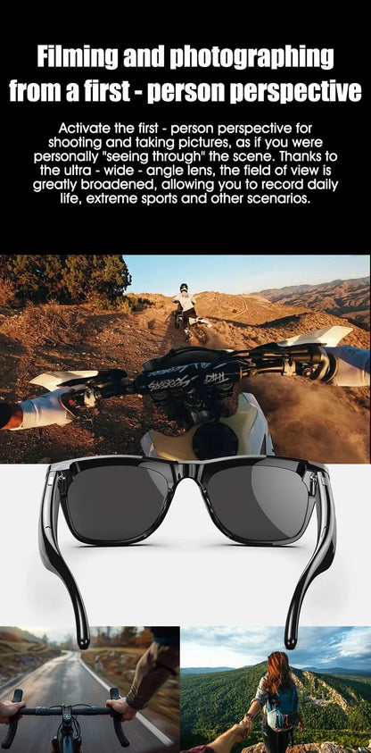 Xiaomi 6K HD AI Smart Camera Glasses 100MP 260mAh Long - lasting Battery Voice Assistant Control Music Calling Sport Smart Glasses - Ai - TechWorld