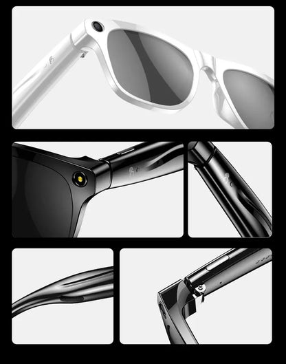 Xiaomi 6K HD AI Smart Camera Glasses 100MP 260mAh Long - lasting Battery Voice Assistant Control Music Calling Sport Smart Glasses - Ai - TechWorld