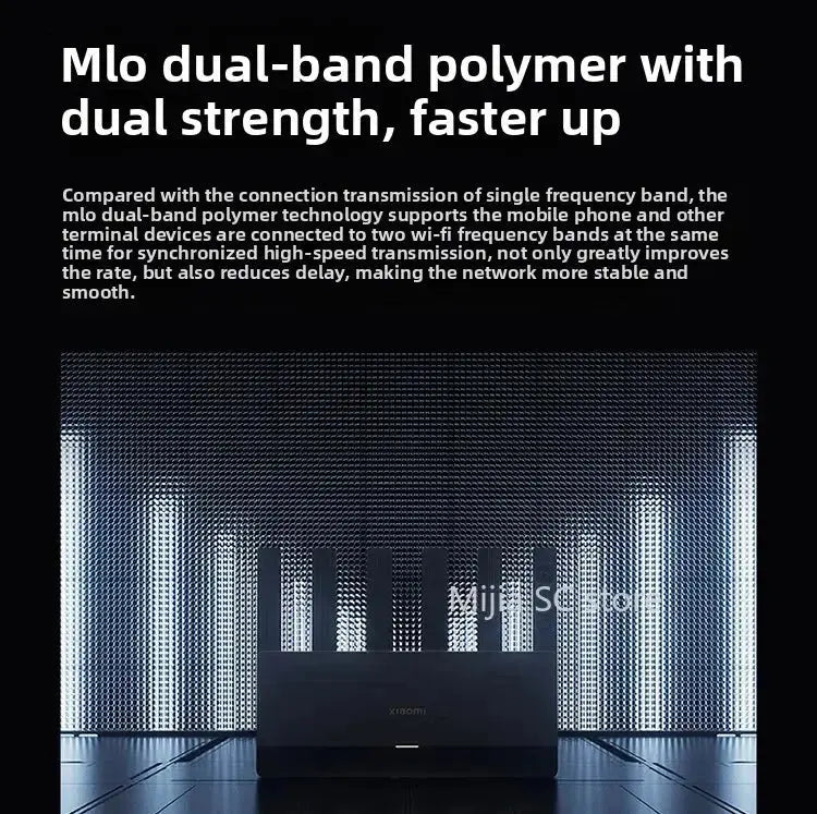 Xiaomi Mijia Router BE6500 WiFi 7 6500M Full 2.5G Network Port 4 - core Qualcomm Processor loT Smart Linkage Network Security Home - Ai - TechWorld