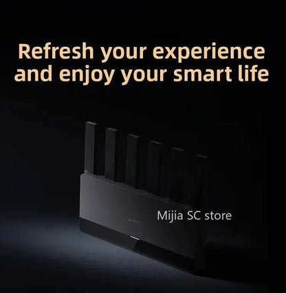 Xiaomi Mijia Router BE6500 WiFi 7 6500M Full 2.5G Network Port 4 - core Qualcomm Processor loT Smart Linkage Network Security Home - Ai - TechWorld