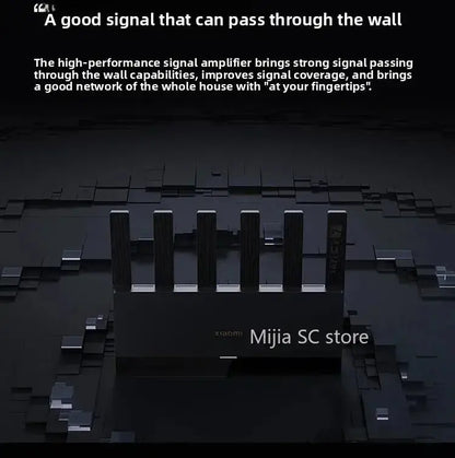 Xiaomi Mijia Router BE6500 WiFi 7 6500M Full 2.5G Network Port 4 - core Qualcomm Processor loT Smart Linkage Network Security Home - Ai - TechWorld