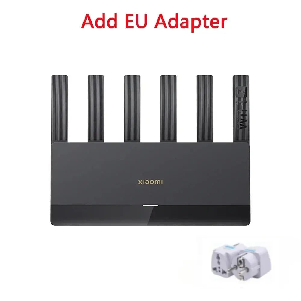 Xiaomi Mijia Router BE6500 WiFi 7 6500M Full 2.5G Network Port 4 - core Qualcomm Processor loT Smart Linkage Network Security Home - Ai - TechWorld