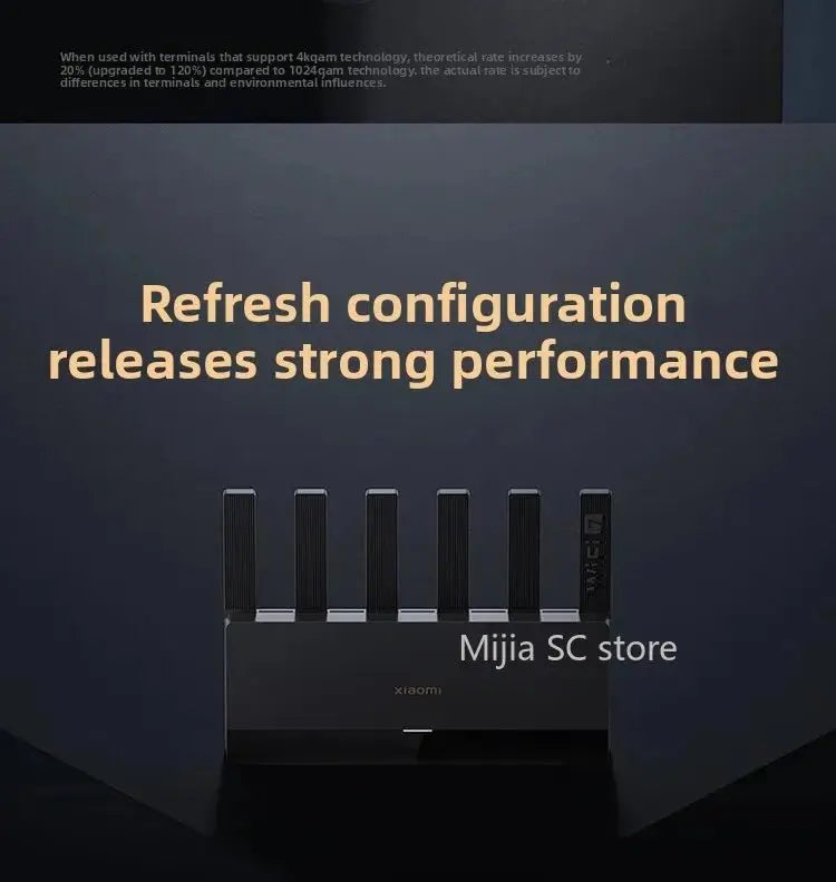 Xiaomi Mijia Router BE6500 WiFi 7 6500M Full 2.5G Network Port 4 - core Qualcomm Processor loT Smart Linkage Network Security Home - Ai - TechWorld