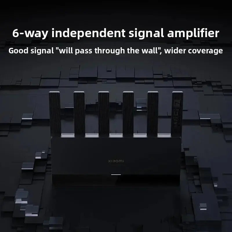 Xiaomi Mijia Router BE6500 WiFi 7 6500M Full 2.5G Network Port 4 - core Qualcomm Processor loT Smart Linkage Network Security Home - Ai - TechWorld