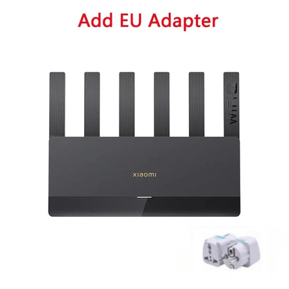 Xiaomi Mijia Router BE6500 WiFi 7 6500M Full 2.5G Network Port 4 - core Qualcomm Processor loT Smart Linkage Network Security Home - Ai - TechWorld