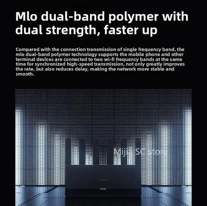 Xiaomi Mijia Router BE6500 WiFi 7 6500M Full 2.5G Network Port 4 - core Qualcomm Processor loT Smart Linkage Network Security Home - Ai - TechWorld