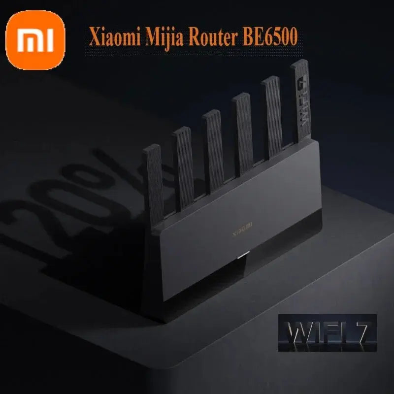 Xiaomi Mijia Router BE6500 WiFi 7 6500M Full 2.5G Network Port 4 - core Qualcomm Processor loT Smart Linkage Network Security Home - Ai - TechWorld