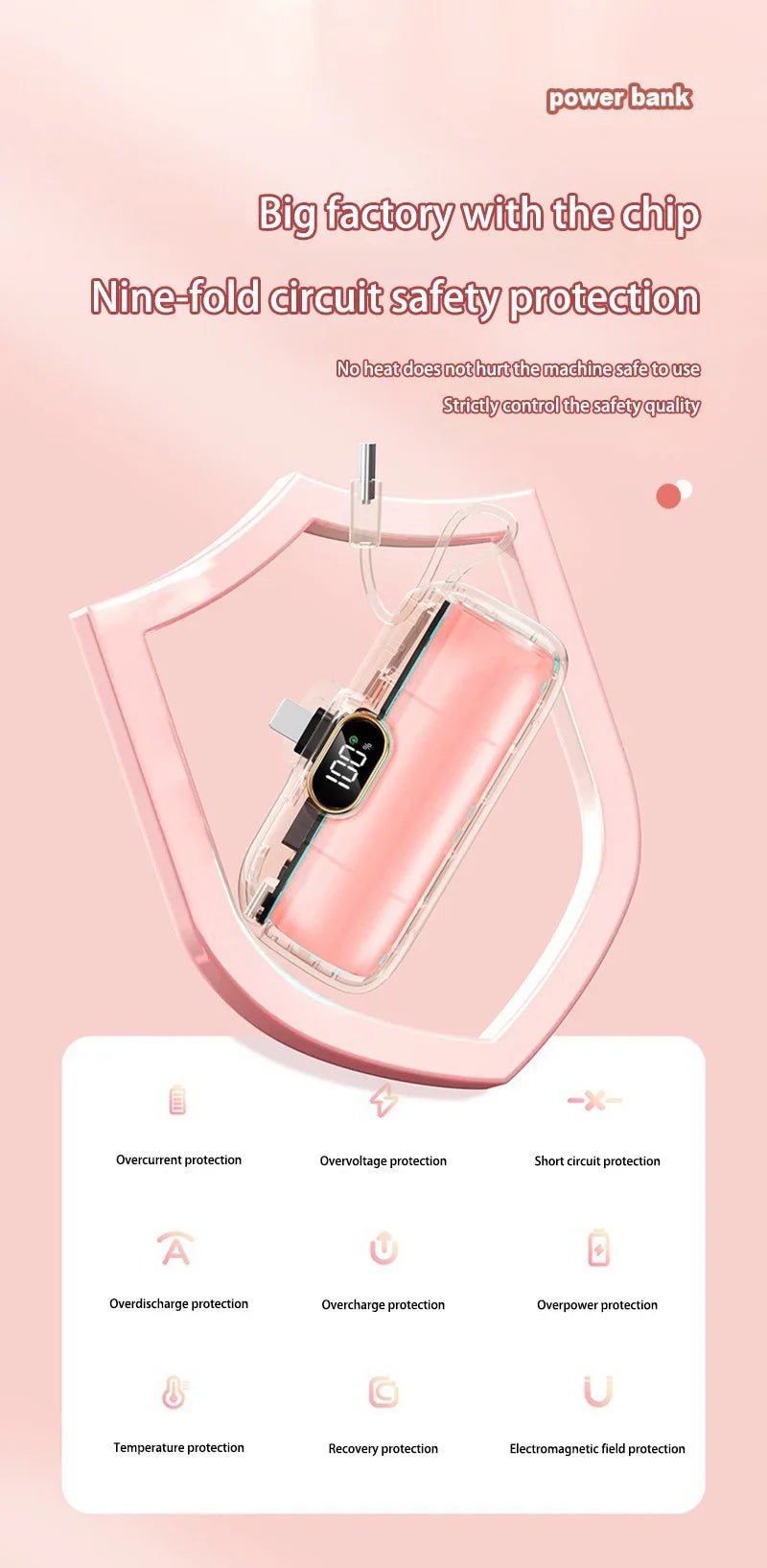 Xiaomi Mini Convenient Mobile Power Bank 30000mah Portable Fast Charging suitable for iPhone 16 15 14 Samsung External Battery Ai-TechWorld
