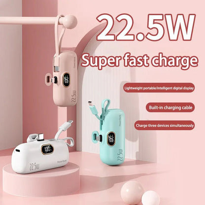 Xiaomi Mini Convenient Mobile Power Bank 30000mah Portable Fast Charging Suitable For iPhone 16 Samsung Xiaomi External Battery Ai-TechWorld