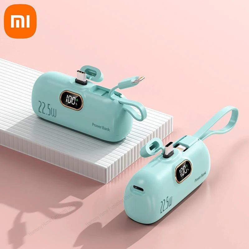 Xiaomi Mini Convenient Mobile Power Bank 30000mah Portable Fast Charging Suitable For iPhone 16 Samsung Xiaomi External Battery Ai-TechWorld