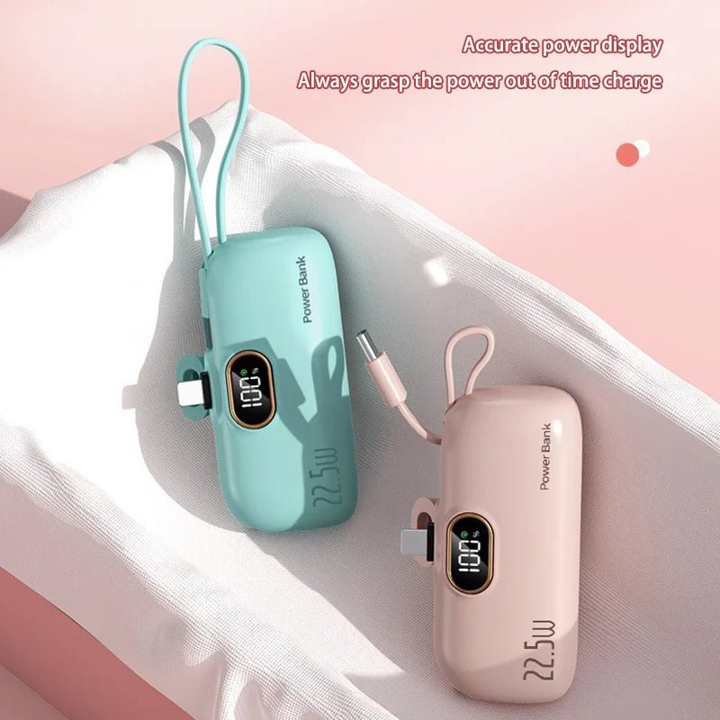 Xiaomi Mini Convenient Mobile Power Bank 30000mah Portable Fast Charging Suitable For iPhone 16 Samsung Xiaomi External Battery Ai-TechWorld