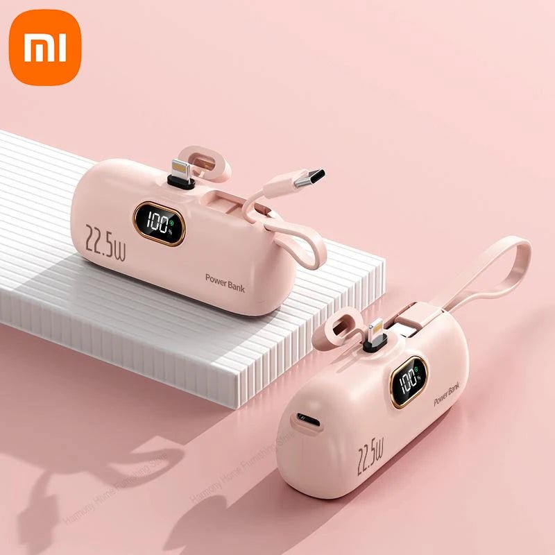 Xiaomi Mini Convenient Mobile Power Bank 30000mah Portable Fast Charging Suitable For iPhone 16 Samsung Xiaomi External Battery Ai-TechWorld