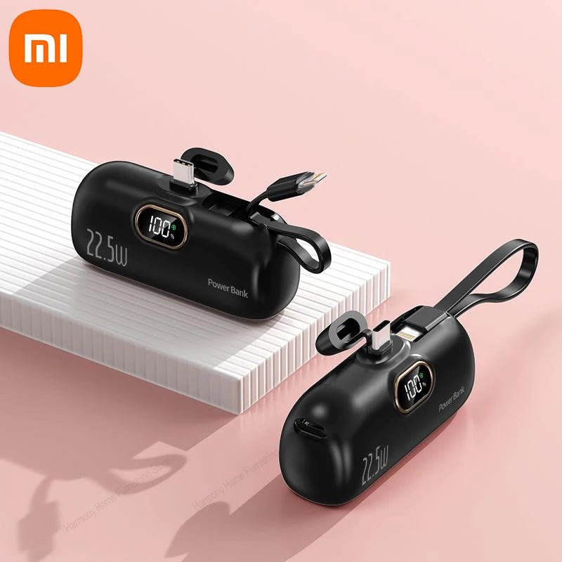 Xiaomi Mini Convenient Mobile Power Bank 30000mah Portable Fast Charging Suitable For iPhone 16 Samsung Xiaomi External Battery Ai-TechWorld