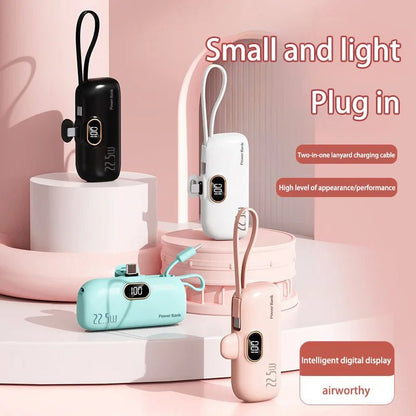 Xiaomi Mini Convenient Mobile Power Bank 30000mah Portable Fast Charging Suitable For iPhone 16 Samsung Xiaomi External Battery Ai-TechWorld