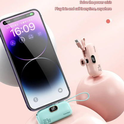 Xiaomi Mini Convenient Mobile Power Bank 30000mah Portable Fast Charging Suitable For iPhone 16 Samsung Xiaomi External Battery Ai-TechWorld