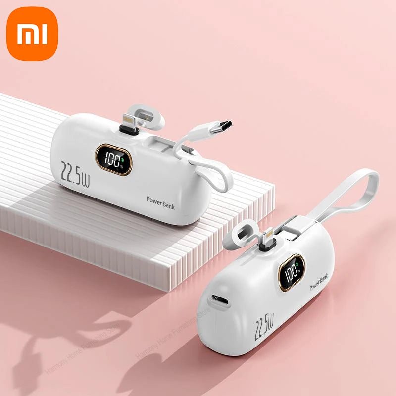 Xiaomi Mini Convenient Mobile Power Bank 30000mah Portable Fast Charging Suitable For iPhone 16 Samsung Xiaomi External Battery Ai-TechWorld