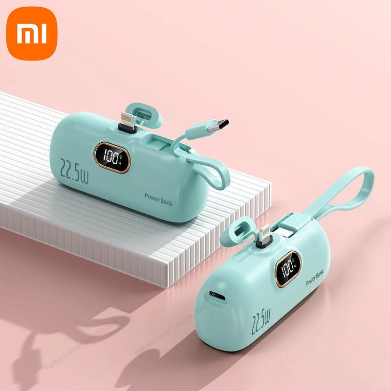 Xiaomi Mini Convenient Mobile Power Bank 30000mah Portable Fast Charging Suitable For iPhone 16 Samsung Xiaomi External Battery Ai-TechWorld