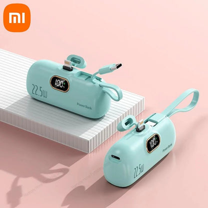 Xiaomi Mini Convenient Mobile Power Bank 30000mah Portable Fast Charging Suitable For iPhone 16 Samsung Xiaomi External Battery Ai-TechWorld