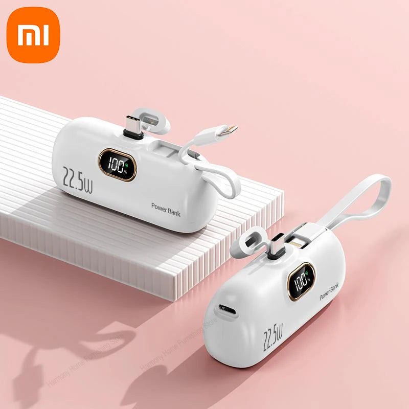 Xiaomi Mini Convenient Mobile Power Bank 30000mah Portable Fast Charging Suitable For iPhone 16 Samsung Xiaomi External Battery Ai-TechWorld