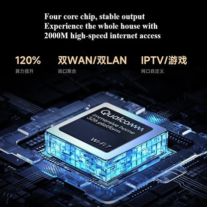 Xiaomi Router BE3600 Pro WiFi 7 Dual - Band Qualcomm quad - core Gaming Acceleration 3570Mbps Dual WAN LAN Mesh Network Repeater - Ai - TechWorld