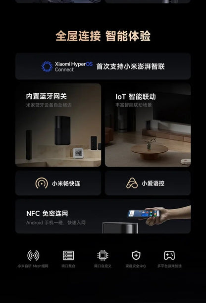 Xiaomi Router BE3600 Pro WiFi 7 Dual - Band Qualcomm quad - core Gaming Acceleration 3570Mbps Dual WAN LAN Mesh Network Repeater - Ai - TechWorld