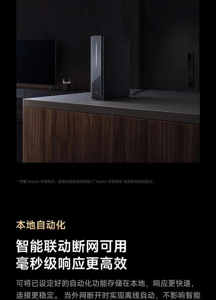 Xiaomi Router BE6500 Pro Wifi 7 Hub Gateway IPTV 2.5G Ethernet Port 1GB Large Memory OFDMA IPV6 WPA3 Repeater Signal Amplifier - Ai - TechWorld