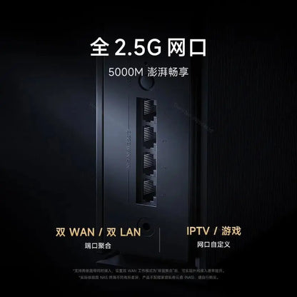 Xiaomi Router BE6500 Pro Wifi 7 Hub Gateway IPTV 2.5G Ethernet Port 1GB Large Memory OFDMA IPV6 WPA3 Repeater Signal Amplifier - Ai - TechWorld