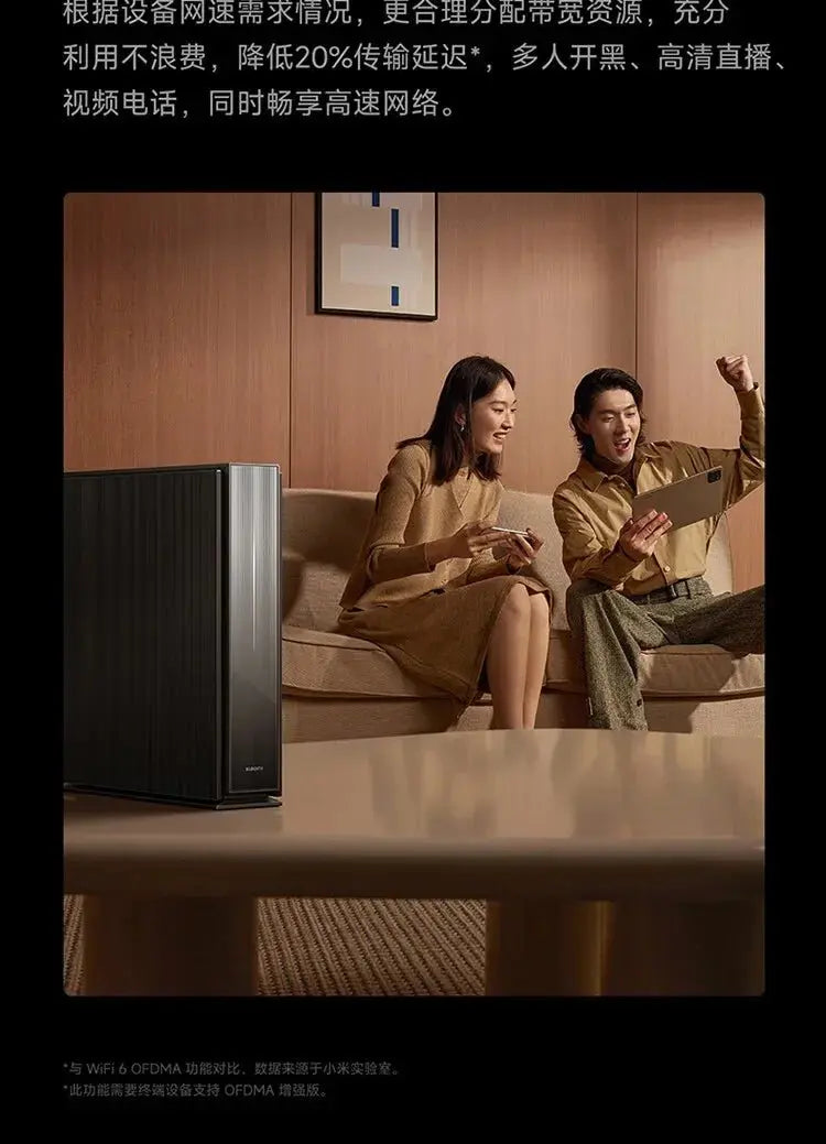 Xiaomi Router BE6500 Pro Wifi 7 Hub Gateway IPTV 2.5G Ethernet Port 1GB Large Memory OFDMA IPV6 WPA3 Repeater Signal Amplifier - Ai - TechWorld