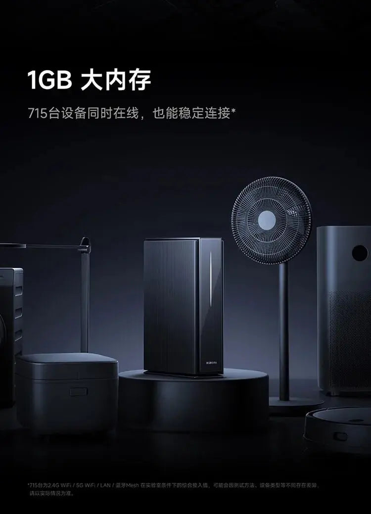 Xiaomi Router BE6500 Pro Wifi 7 Hub Gateway IPTV 2.5G Ethernet Port 1GB Large Memory OFDMA IPV6 WPA3 Repeater Signal Amplifier - Ai - TechWorld